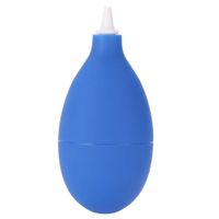 TMISHION Dust Blower Pump Cleaning Tool Camera Watch Phone Keyboard Lens Filter Cleaning Silicone Squeeze Bulb Black/Blue(Blue)
