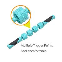 Roebieh，Muscle Roller Stick, 16.5" Body Massage Stick Tool for Deep Tissue and Trigger Point Therapy, Relief Muscle Soreness, Cramping and Tightness