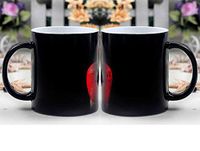 Amymami Personalized Gifts Heat Changing Magic Coffee Mug - Match Lighter Matches Sticks Match Head Wood 1