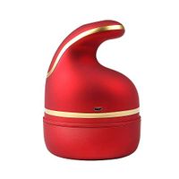 ZSJZSJ Hair Scalp Massager, Electric Portable Handheld Head Massager 4 Heads for Stimulating Hair Growth, Deep kneading Massage for Head, Arm, Shoulder, Foot and Full Body Stress Release,Red