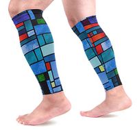 LEVEIS Colord Glass Texture Arm Sleeves UV Protection for Men Women Sunblock Protective Gloves Running Golf Cycling Driving Long Arm Cover 1 Pair