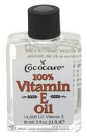 Cococare 100% Vitamin-E 0.5 Ounce 14000 I.U. (14ml) (6 Pack)