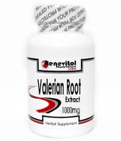Valerian Root Extract 1000mg 200 Capsules ~ Renevitol