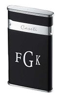Personalized Caseti Flaco Ultra-Thin Torch Flame Cigar Lighter with Free Monogram Laser Engraving