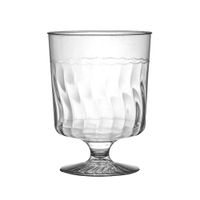 Perfect Stix Wine Glass 8-20ct Plastic Wine Glasses, Assembly Heavyweight, 1 Piece, 8 oz. (Pack of 20)