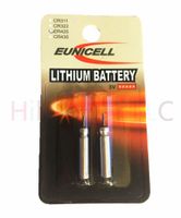 Hillflower 100 Piece CR425 Card 3V Lithium Battery for Fishing Float