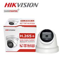 Hikvision 8MP 4K Outdoor PoE IP Camera DS-2CD2385G1-I 4mm Fixed Lens, 3840x2160, EXIR 98ft Night Vision, Smart H.265+ WDR, SD Card Slot, VCA, ONVIF, IP67