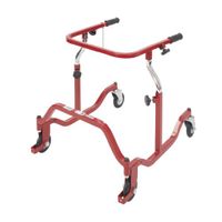 Wenzelite Posterior Safety Rollers, Red, Pediatric