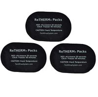 Nylon Ice Packs Hot or Cold Compress Therapy (3 Pack) - First Aid, Pain Relief from Injuries - Reusable, Soft and Flexible - Small and Large Sizes - Helps with Physical Injury and Swelling