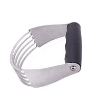 ❤Ywoow❤? Dough Blender Top Professional Pastry Cutter Heavy Duty Stainless Steel Tool Flour Butter powderer Mixer