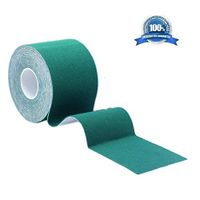 Mcolics Muscle Bandage, Athletic Elastic Kinesiology Tape 15 colors 2-inch x 16.4 ft Roll Cotton Elastic Adhesive Muscle Sports Tape Bandage Physio Strain Injury Support (Dark Green)