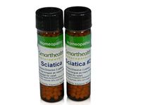2 Vial Sciatic Formula. All Natural Homeopathic Pills,