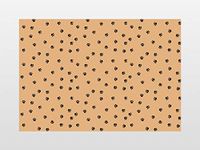 Kraft PAW Design Print Gift Grade Tissue Paper Sheets - 15" x 20" Package Amount (24)