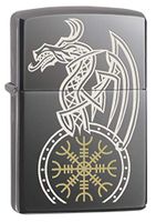 Zippo Lighter: Viking Dragon - Spectrum 80625