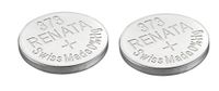 Renata Watch Battery Swiss Made Renata 373 or SR916SW 1.5V (2 Batteries, 373 or SR 916 SW)
