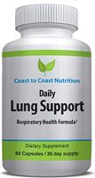 Daily Lung Cleanser & Detox Support Supplement | Refresh Your Lungs to Breath Easier | Relieve Respiratory Problems & Address Problems Like Bronchitis, Asthma & Allergies | 60 Capsules
