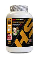 Appetite suppressant Energy for Weight Loss - 100% Pure - MCT Oil (Medium Chain TRIGLYCERIDES) - mct Oil Weight Loss Supplement - 1 Bottle 150 Softgels