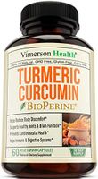 Turmeric Curcumin with BioPerine. Inflammatory Response Support, Antioxidant Properties Supplement with 10 milligrams of Black Pepper for Absorption. Occasional Joint Pain Relief. 60 Capsules
