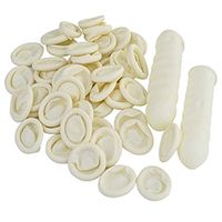 Dolloress Beauty Nail Belleza UñaConvenient Use and Sanitation 200pcs Elastic Small Rubber Gloves Finger Cots Latex Fingertips Disposable Gloves