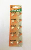 Hillflower 20 Piece AG5 LR48 G5 393 LR754 Card 0% Hg 1.5V Alkaline Light Prime Battery