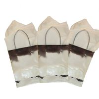 Silver Foil Cube Gift Bags Pkg/3
