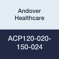 Andover Healthcare ACP120-020-150-024 Victorytape Cover Tape, 120, 45' Length, 2" Width, White, Latex (Pack of 24)