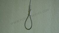 AuSable® Brand 4 ft. 3/32 Raccoon & Small Fox Snare with Washer Lock & Looped End 1 Dozen