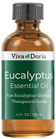 Viva Doria 100% Pure Eucalyptus Globulus Essential Oil, Undiluted, Therapeutic Grade, 118 mL (4 Fl Oz)