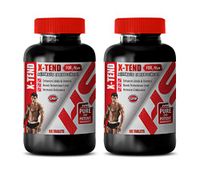 Testosterone Booster Natural Health - X-TEND for Men - ALTIMATE Enhancement - tribulus terrestris for Men - 2 Bottles 120 Tablets