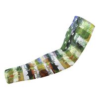 Sincerity First Rainbow American Flag UV Protection Cooling Arm Sleeves for Sports Golf Men Women