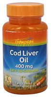Cod Liver Oil High Potency Thompson 60 Tabs