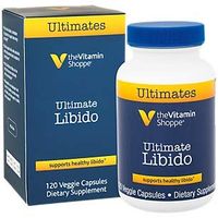 The Vitamin Shoppe Ultimate Libido Supports Healthy Libido with 1,000mg LCitrulline, 500mg Horny Goat Weed Extract, 500mg Tribulus Terrestris Extract (120 Veggie Capsules)