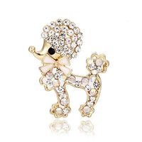 Rhinestone Animal Gift Pin Fashion Jewelry Garment Accessories Brooch Daily Popular Creation Aesthetic Beauty Party Jewerly Cheap Womans Delicate Elegant