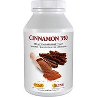 Andrew Lessman Cinnamon 350-60 Capsules – High Potency, Standardized Extract. Supports Healthy Blood Sugar Balance and Glucose Metabolism. No Additives. Small Easy to Swallow Capsules