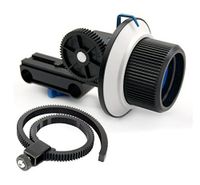 SunSmart Pro DSLR 15mm rod support system Follow Focus With Gear Ring Belt for DSLR cameras