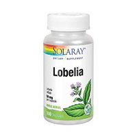 Solaray Lobelia Capsules, 50 mg, 100 Count