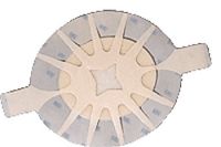 Tegaderm High Performance Adhesive Foam Dressing 4-1/2" x 4" Small Oval (Box of 10 Each) by 3M Healthcare Corp