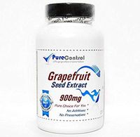 Grapefruit Seed Extract 900mg // 100 Capsules // Pure // by PureControl Supplements
