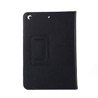 iPad Mini 1 2 3 Case Cover,Premium Leather Folio Case Book Cover Design with Multi-Angle Viewing Bracket Stand Auto Sleep/Wake Function Smart Cover（Black）Boens