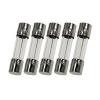 5 x 200mA Glass Fast Blow Fuse GMA 2 Amp 250v 5x20mm (3/16" X 3/4")