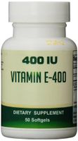 Eden Pond Vitamin E-400 D-Alpha Potency Extreme Supplement, 50 Count
