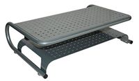 XtremPro Metal Printer Stand w/Non Skid Protective Feet, 2 Levels Shelf for Printers, Fax, PC Monitors, Laptops, TV's, Gaming Consoles, DVD Players, Stereos, 18.5 in x 12.25 in x 5.75 in - Grey