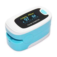 CONTEC OLED CMS50NA Pulse Oximeter,SpO2 and PR Value Waveform Blood Oxygen,Neck/Wrist Cord