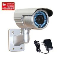 VideoSecu 1/3" PIXIM DPS Bullet Security Camera Outdoor Day Night Vision WDR OSD 690TVL 48 IR Infrared LEDs 4-9mm Zoom Lens with Power Supply and Security Warning Sticker BBE