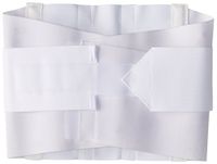 Bilt-Rite Mastex Health 10 Inch Criss-Cross Support with Steels, White, Small