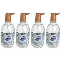Panrosa Alcohol Free Advanced Hand Sanitizer, Washless Hand Soap Gel, Pump Bottle 16.9 Fl.oz/Bottle (4-Bottles)