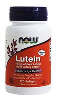 NOW Foods Lutein 10 mg Softgels, 2-PACK