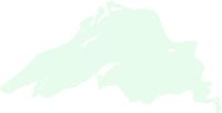 hBARSCI Lake Superior Vinyl Decal - 5 Inches - for Cars, Trucks, Windows, Laptops, Tablets, Outdoor-Grade 6mil Thick Vinyl - Glow in The Dark