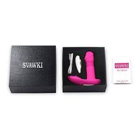 PGtoy Heating Invisible Remote Control Dido Vibration for Women Wearable Wand Toys