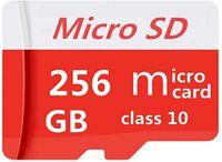 Micro SD Card 256GB High Speed Class 10 Memory Micro SD SDXC Card with Adapter